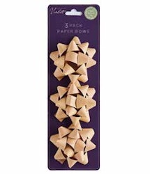 3-pack Bows Kraft