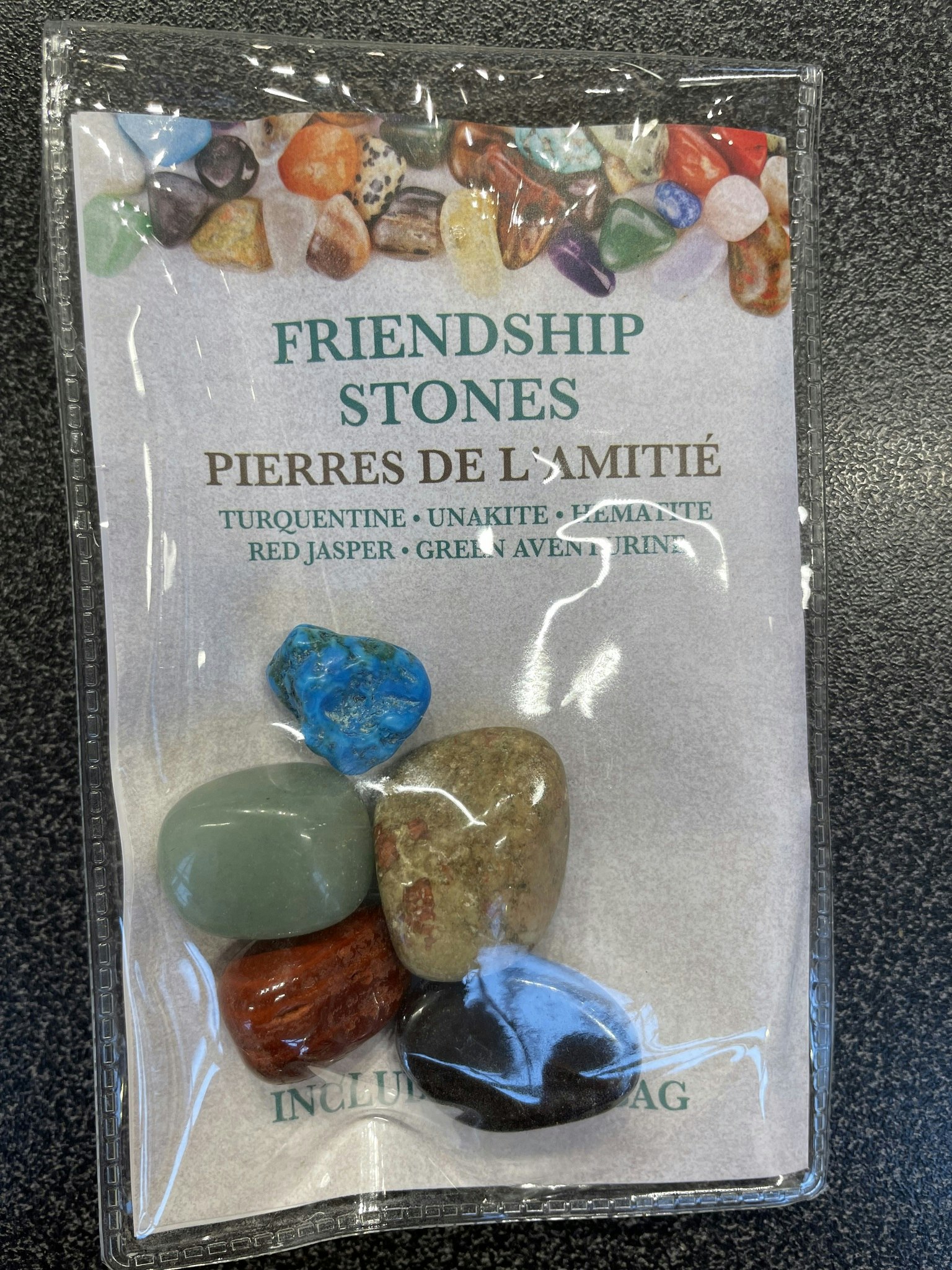 Friendship Stones set with bag