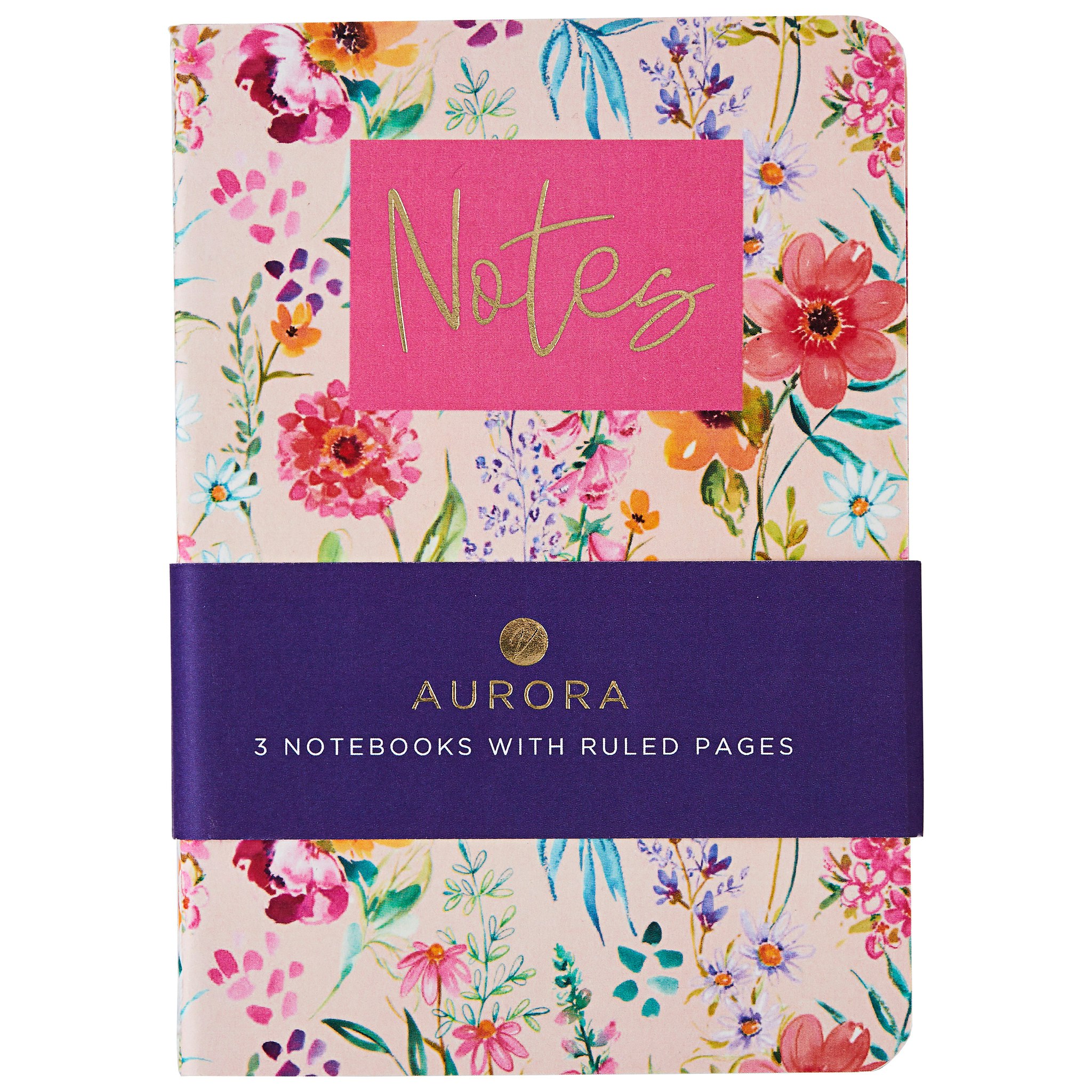 Aurora Notebook A6 3-pack