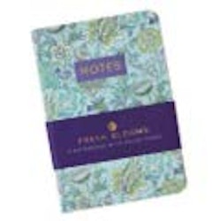 Fresh Blooms Notebook A6 3-pack