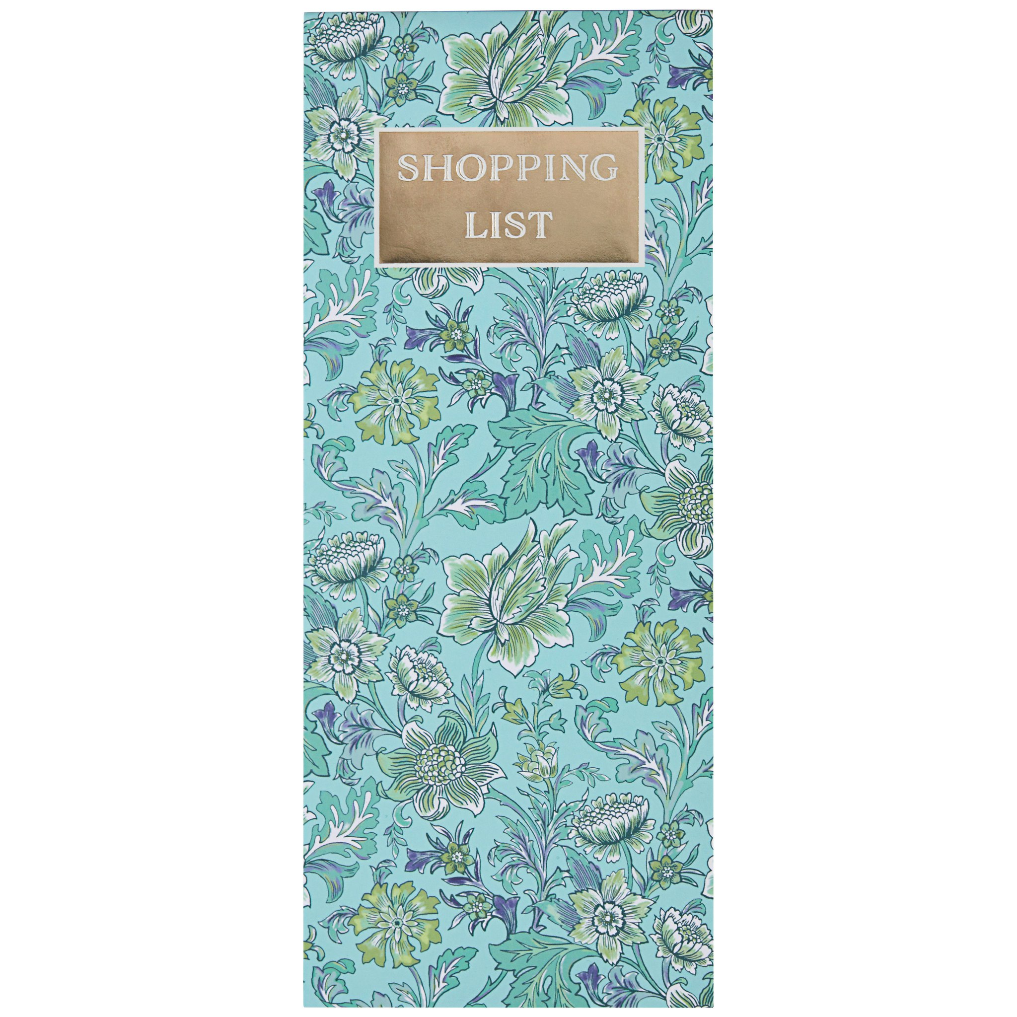 Fresh Blooms Shoppinglist