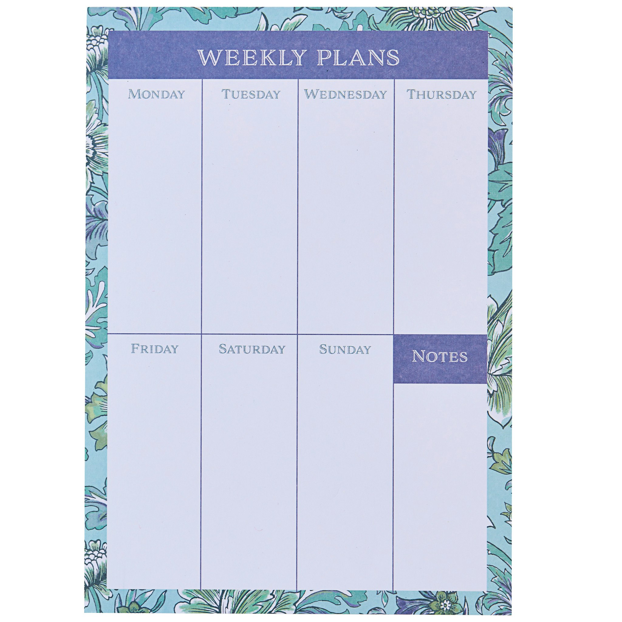 Fresh Blooms Weekly Planner