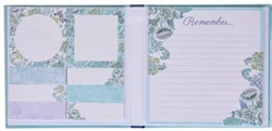 Fresh Blooms Sticky Notes and Pad