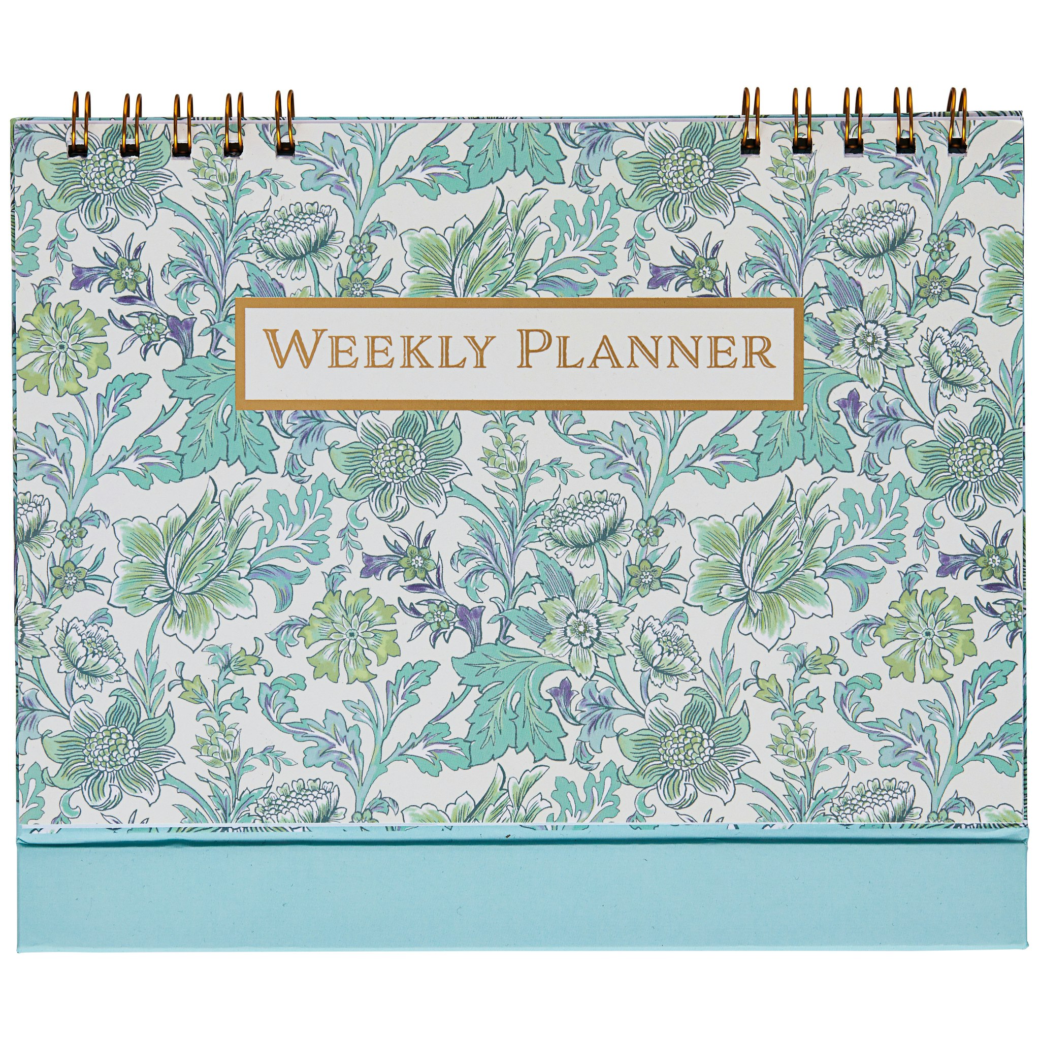 Fresh Blooms Weekly Desk Planner