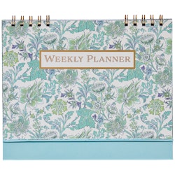 Fresh Blooms Weekly Desk Planner