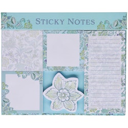 Fresh Blooms Magnetic Sticky Notes