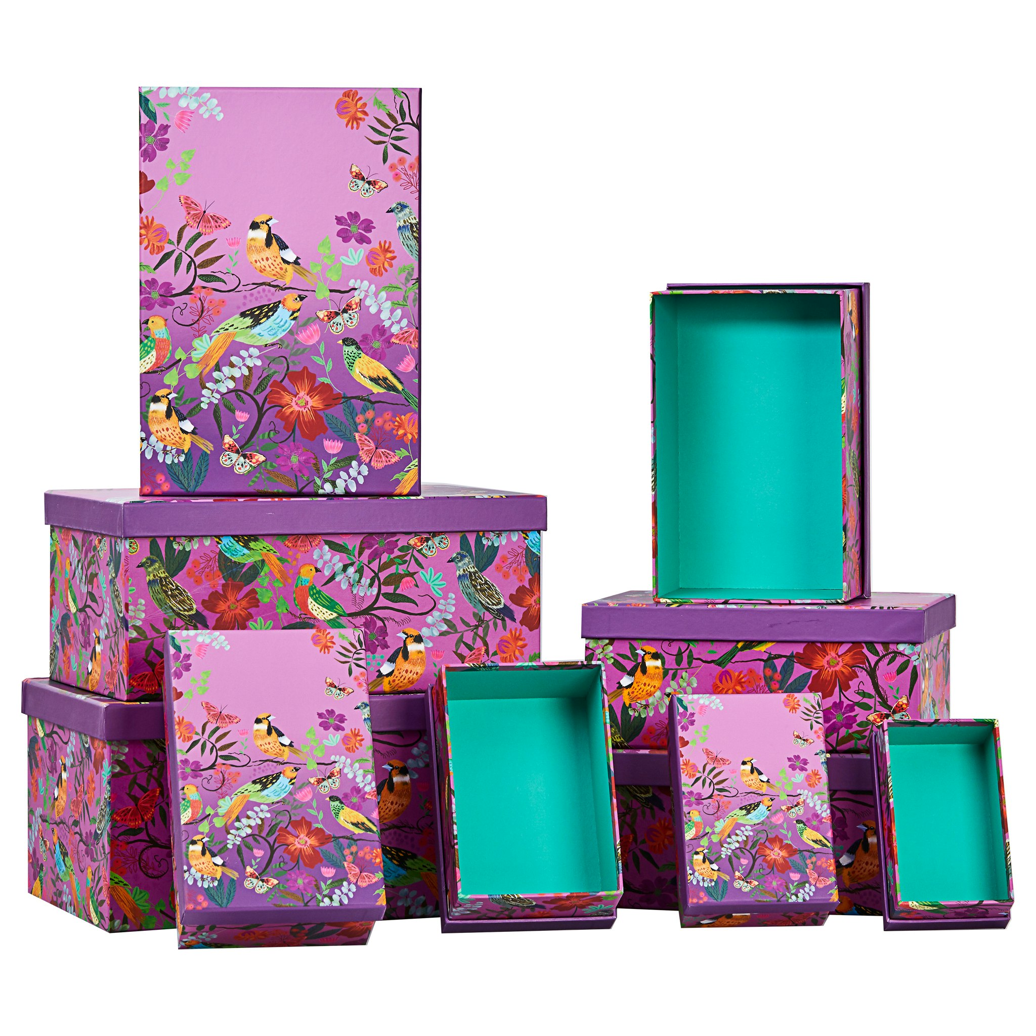 Bright & Beautiful Nested Boxes