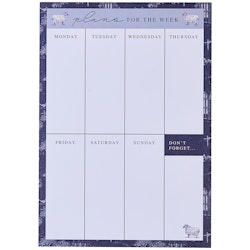 Yorkshire Weekly Planner