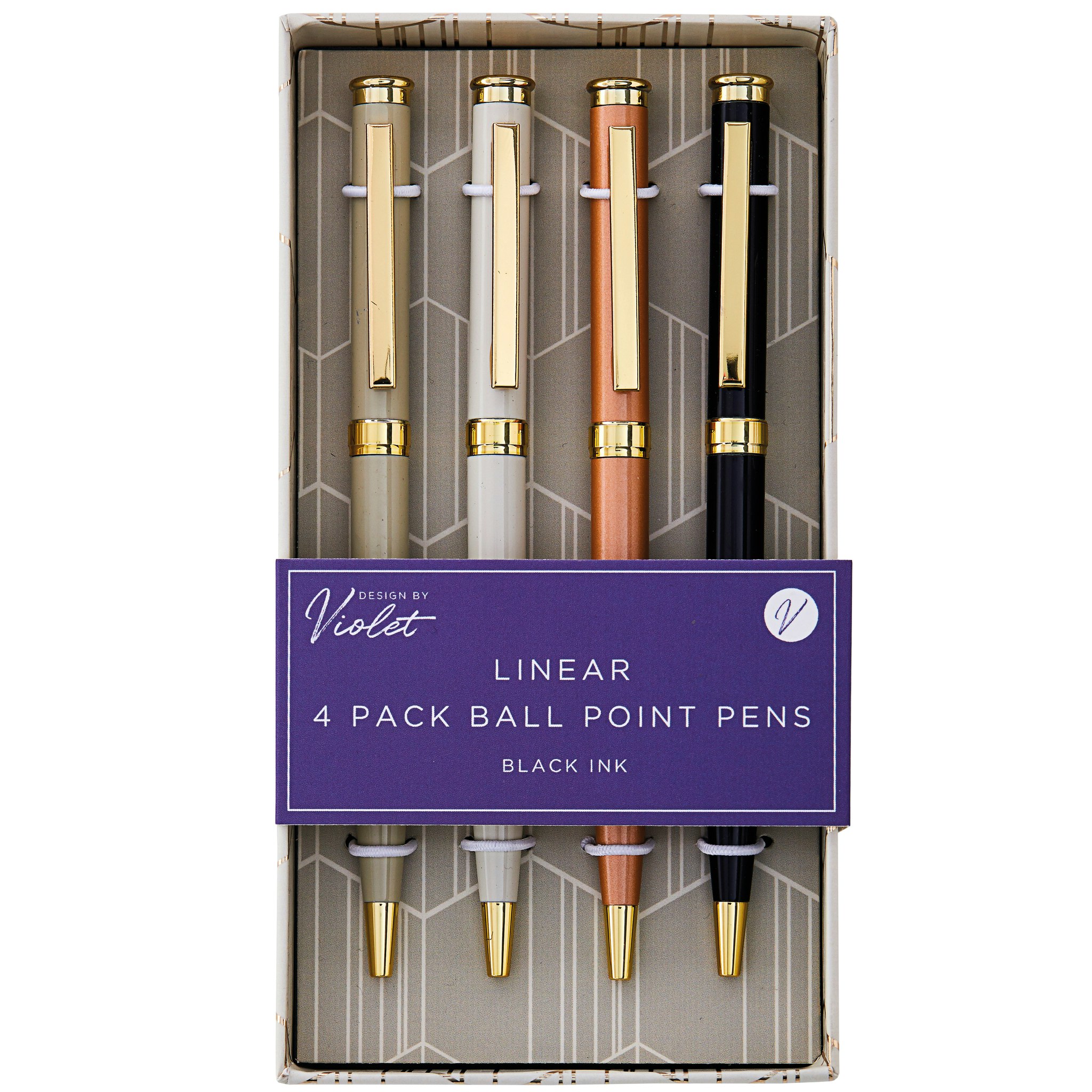 Linear Point Pen 4-pack