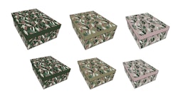 Pink & Green Leafs Giftbox