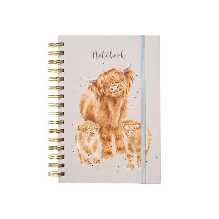 A5 Notebook `Highland Cow`