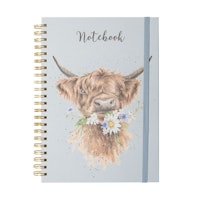 A4 Notebook Highland Cow