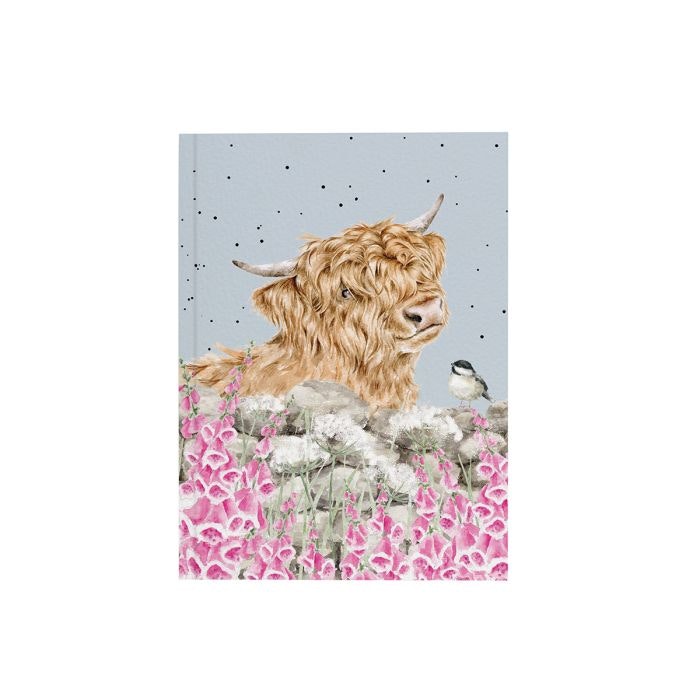 Notebook A6 Highland Cow