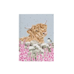 Notebook A6 Highland Cow