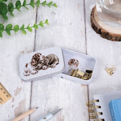 Mini Gift Tin Dog