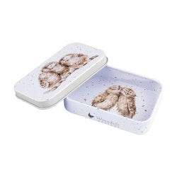 Mini Gift Tin Owl