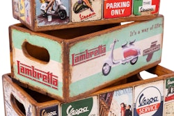 Trälåda Lambretta