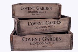 Trälåda Covent Garden