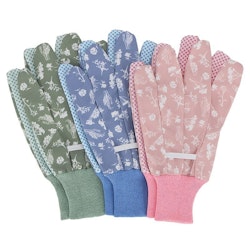 Trädgårdshandske 3-pack