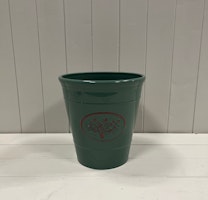 Green Round Love Heart Tree Planter