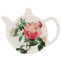 Redoute Rose Tea Bag Tidy