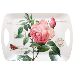 Redoute Rose Tray L