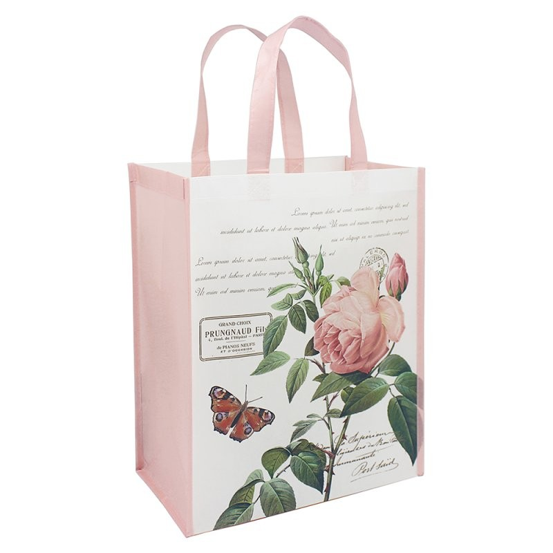 Redoute Rose Shopper Bag