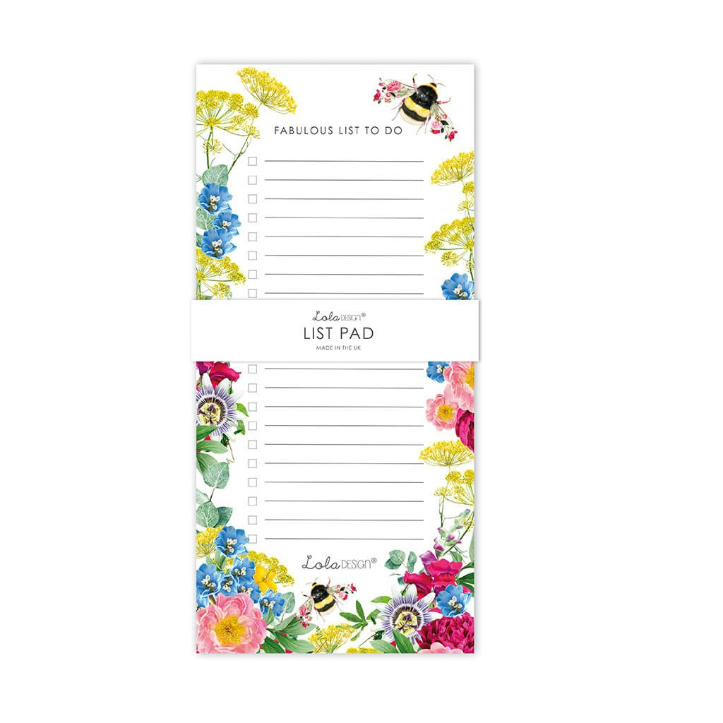 Bee -Magnetic Shopping List