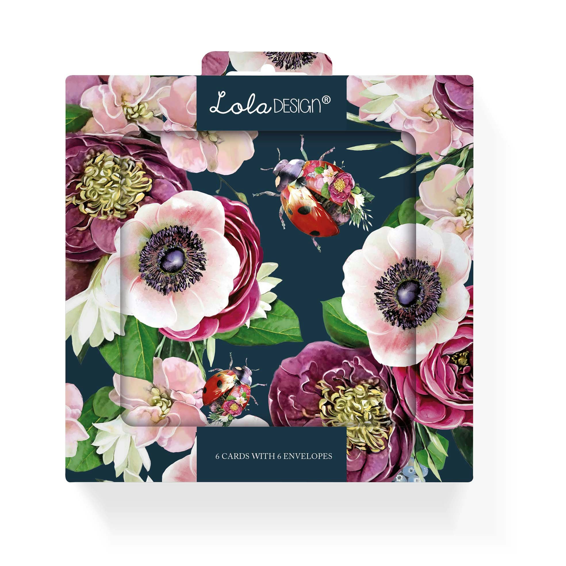 Ladybird - Card 6-pack