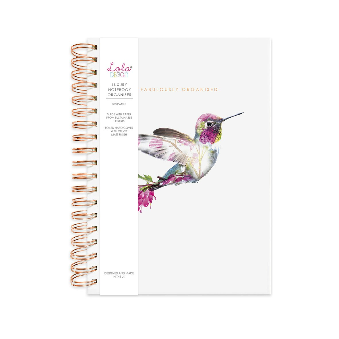 Hummingbird - Notebook Organiser