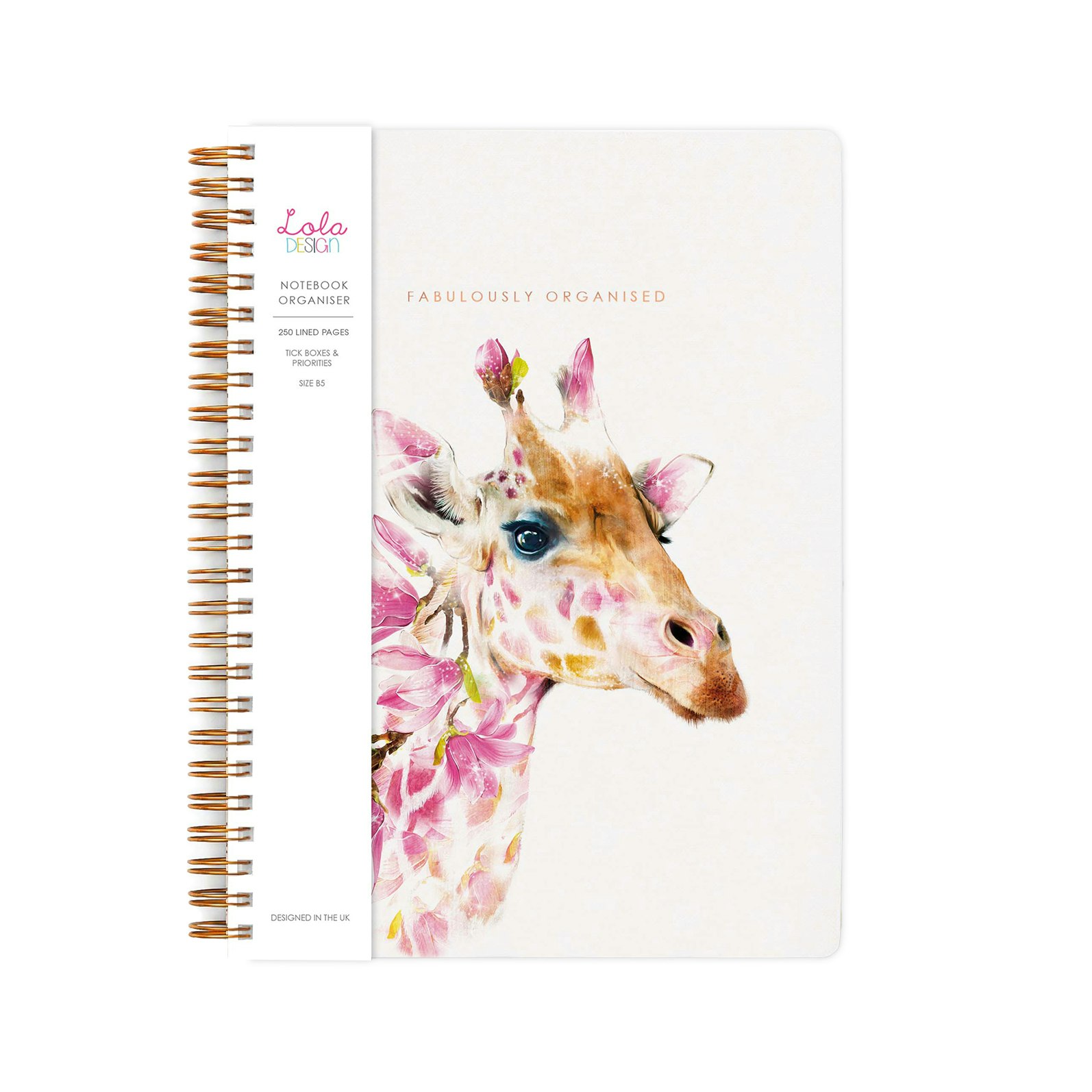 Giraffe - Notebook Organiser