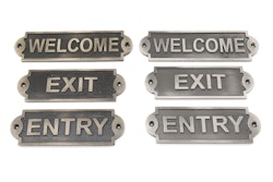 Welcome/Entry/Exit Signs