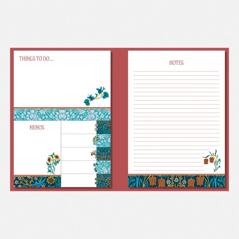 William Morris Blackthorn Sticky Notes Folder