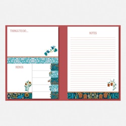 William Morris Blackthorn Sticky Notes Folder