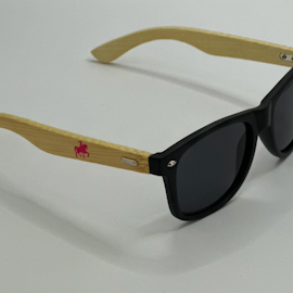 Dalahäst bambu solglasögon (UV 400 skydd)