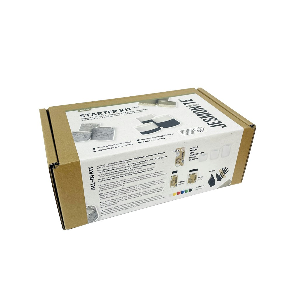 Startpaket JESMONITE® AC100 Starter kit - 3 ljushållare
