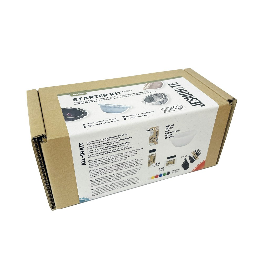 Jesmonite AC100 Start kit - Skål testa Jesmonite AC100 med ett startkit