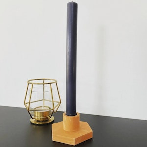 Silikonform ljusstake