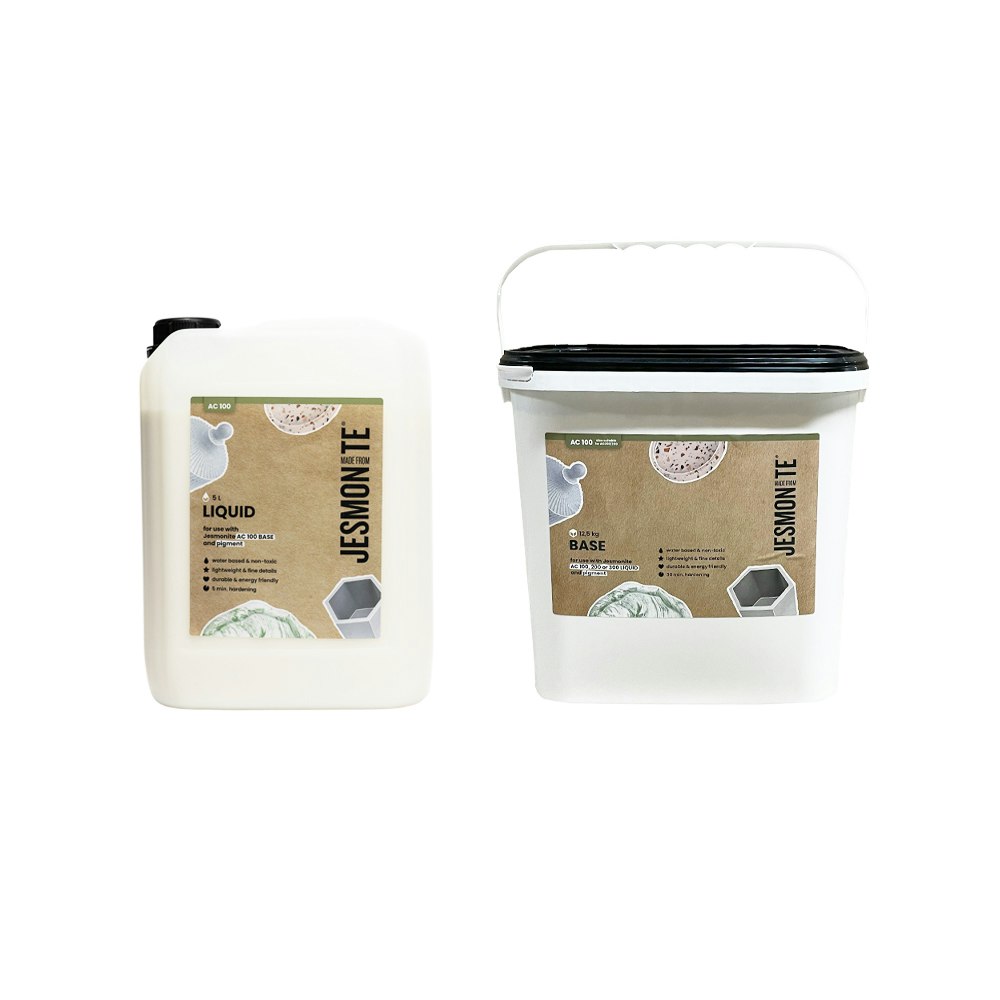 Jesmonite AC100 5kg + 12,5 kg bästa pris hos Jesmohobby