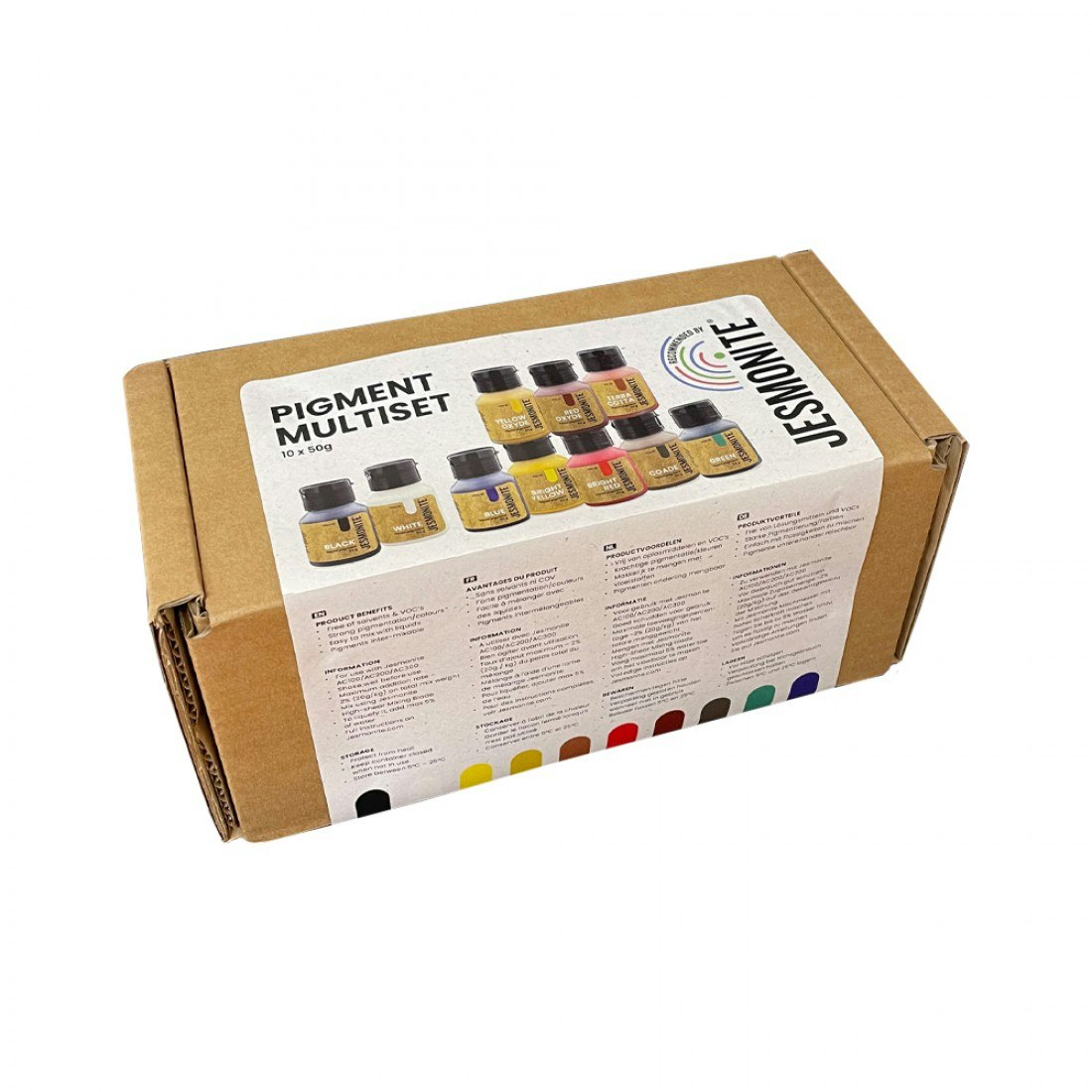 Startpaket Jesmonite pigment/färg 10x50g