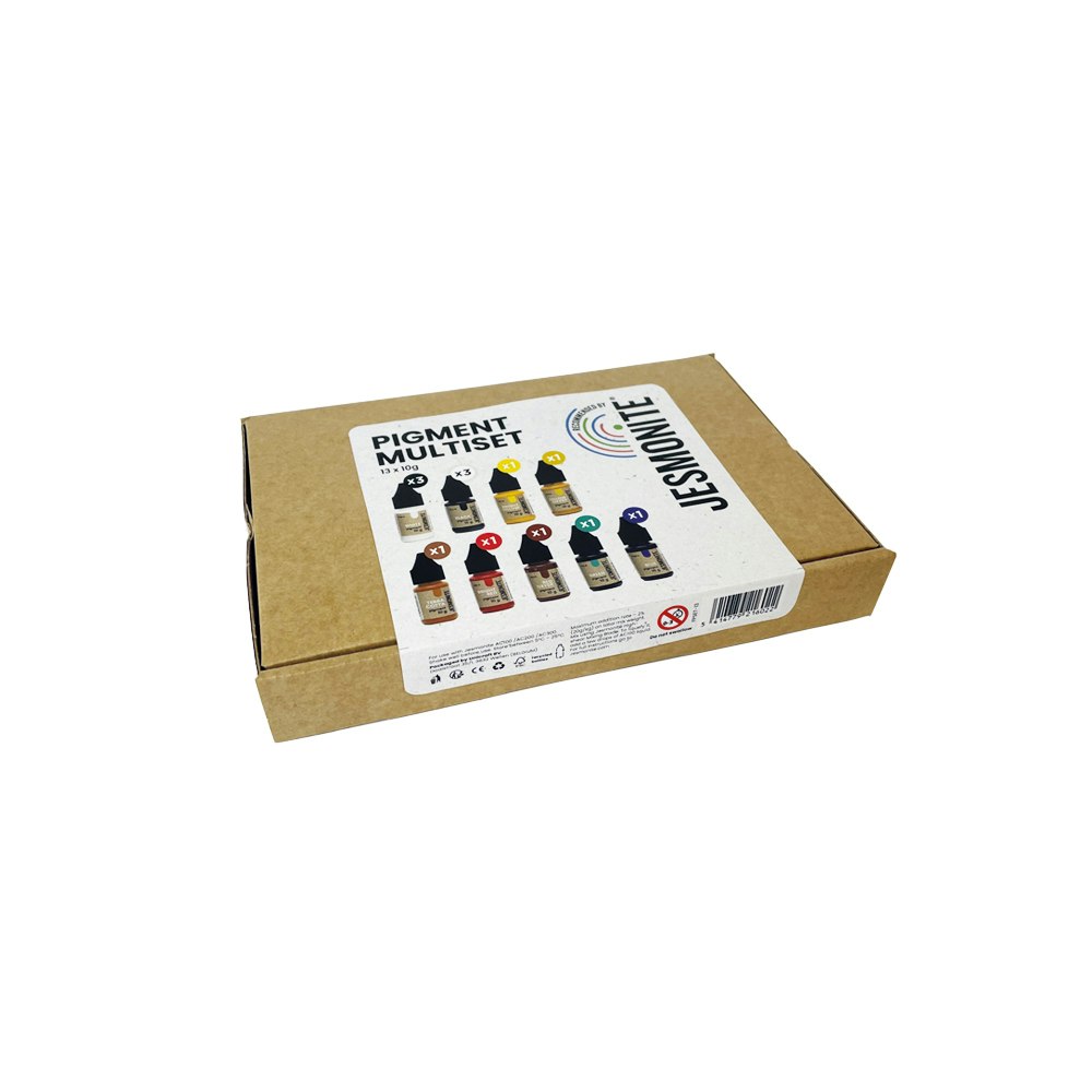 Jesmonite pigment set box 13x10g