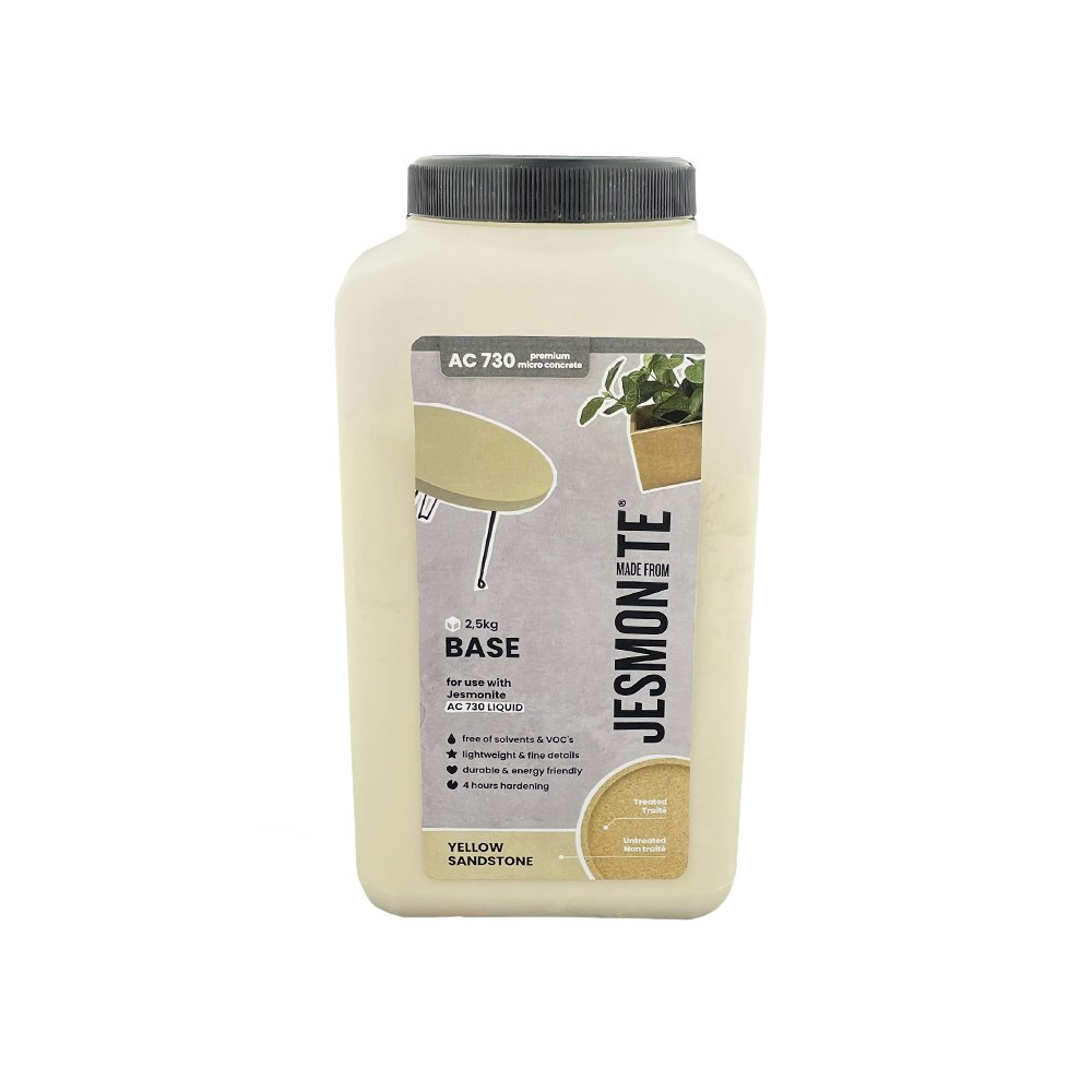 Jesmonite AC730 Yellow Sandstone 2,5 kg förpackning