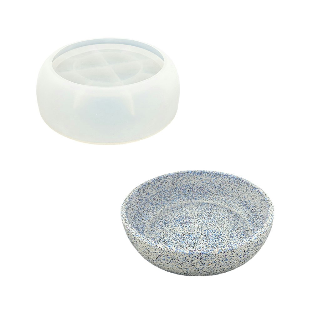 Silikonform till Jesmonite eller resin stor skål