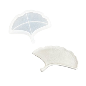 Silikonform Ginko blad