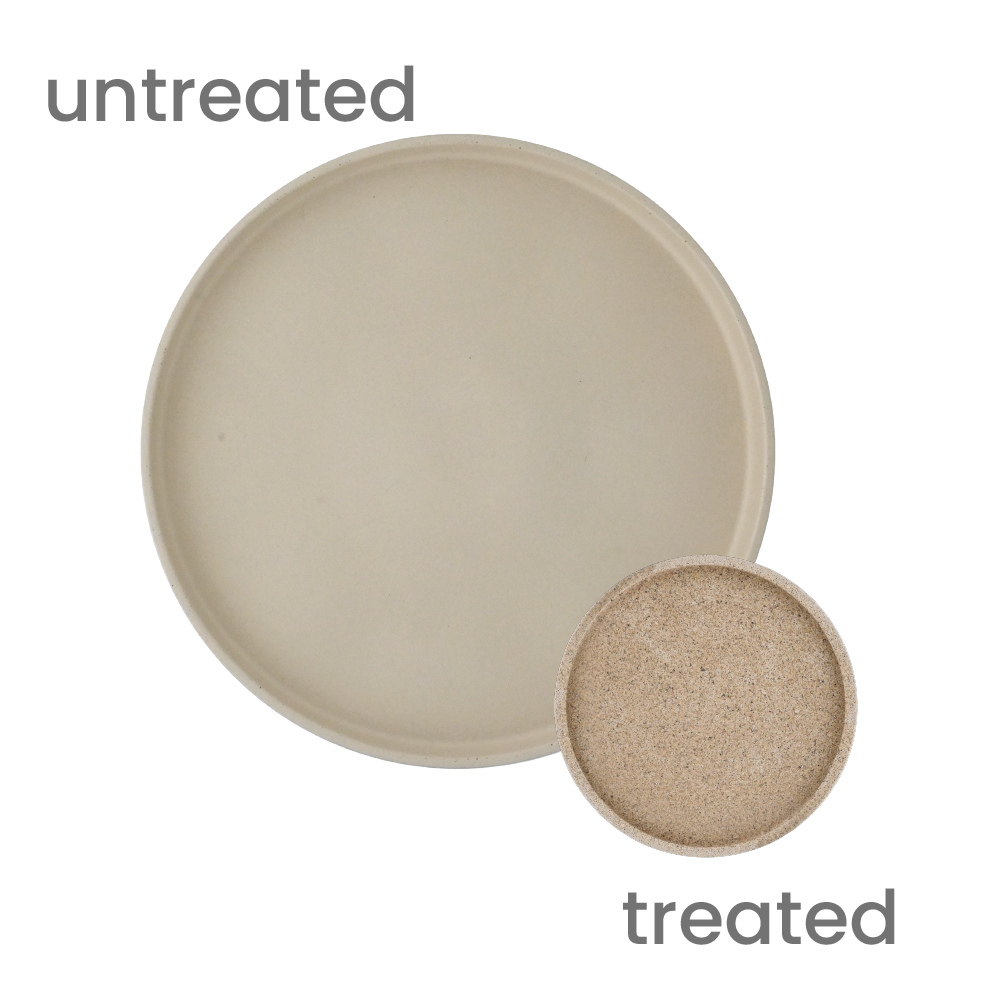 Jesmonite AC730 Bath Stone Hur ser den färdiga produkten ut?