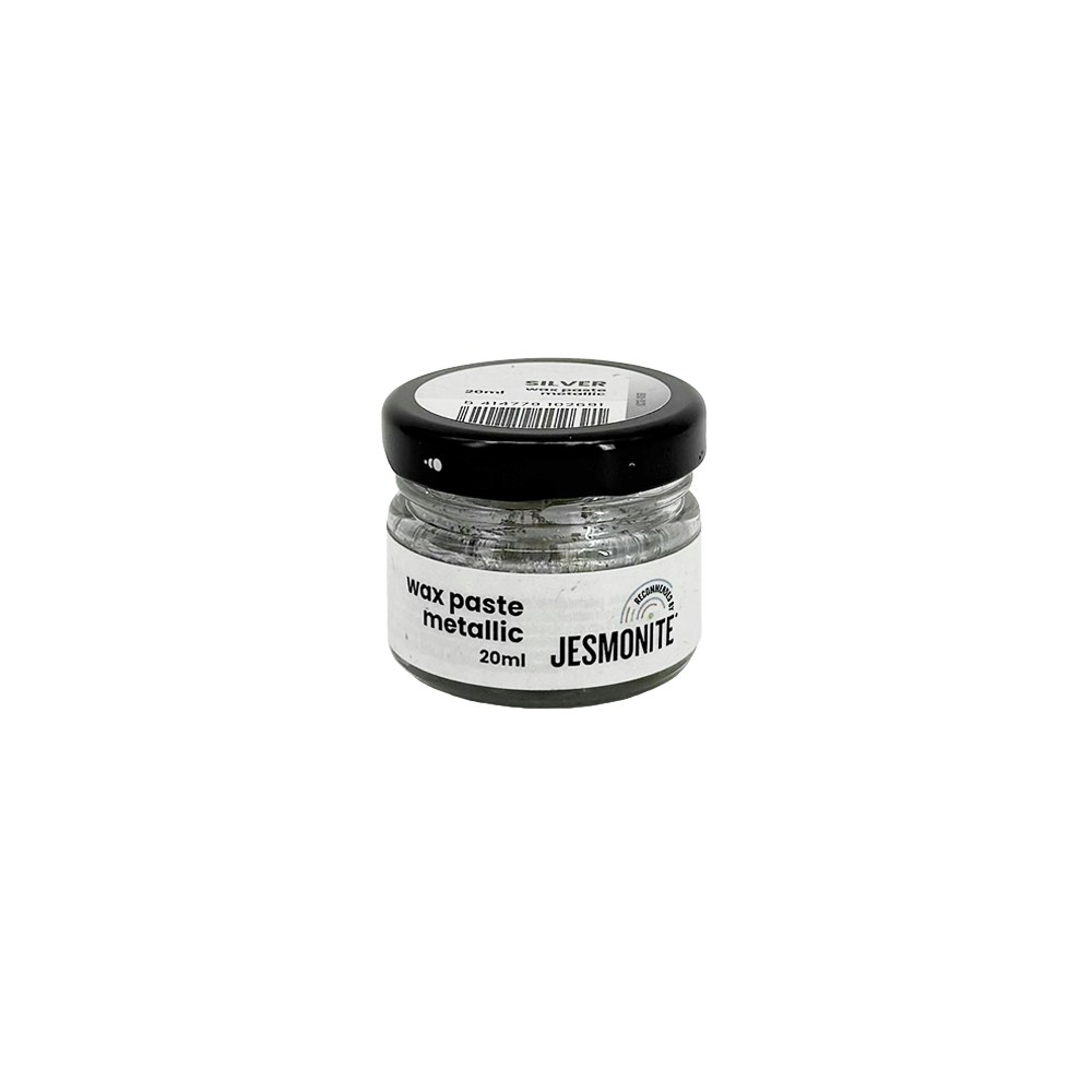 Jesmonite Wax Paste Metallic 20 ml – Silver