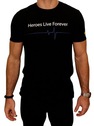 Heroes Live Forever T-shirt