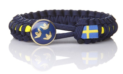 Thin Blue Line Polis - Royal Crown - Protectors of Sweden