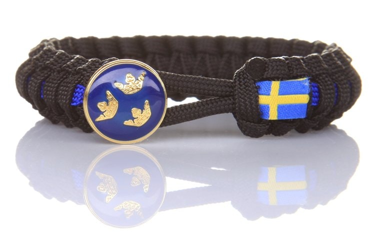 Thin Blue Line Polis - Royal Crown - Protectors of Sweden