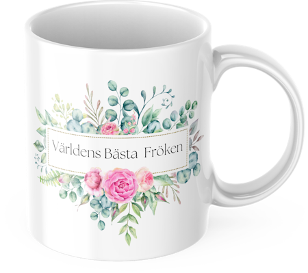 Lärare mugg -Personlig mugg med namn